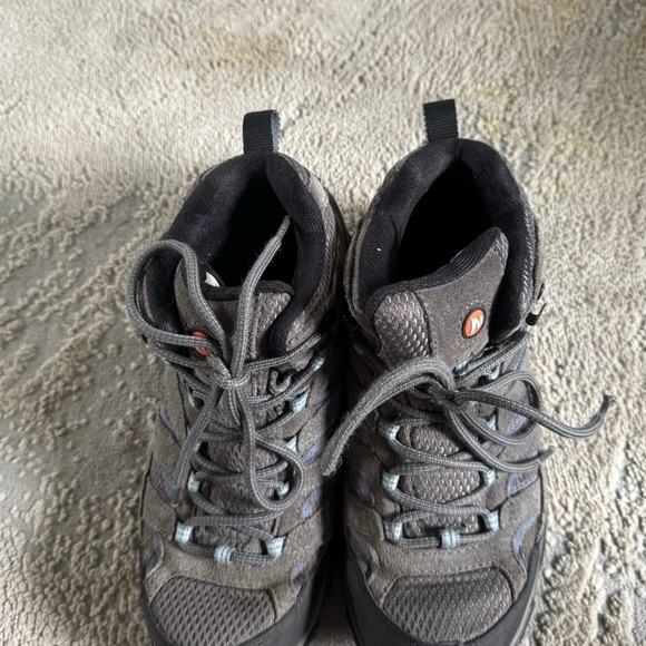 Merrell Moab 2 Hiking boots shoes Gray Waterproof J06054 size 7.5 - Picture 11 of 12